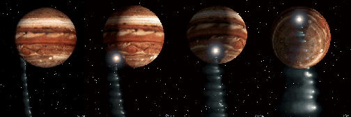 Cometa Shoemaker Levy atinge Jupiter