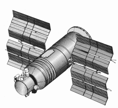 artist concept of Gamma satellite