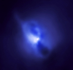 Chandra image of Hydra galaxy cluster