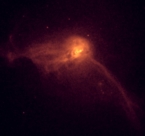 Chandra Low energy image of M87