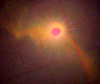 XMM-Newton image of M87 jets