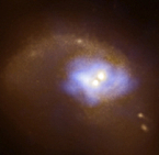 Composite Hubble/Chandra image of CID 42