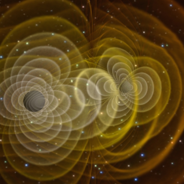 Simulation of gravitational radiation from merging black holes