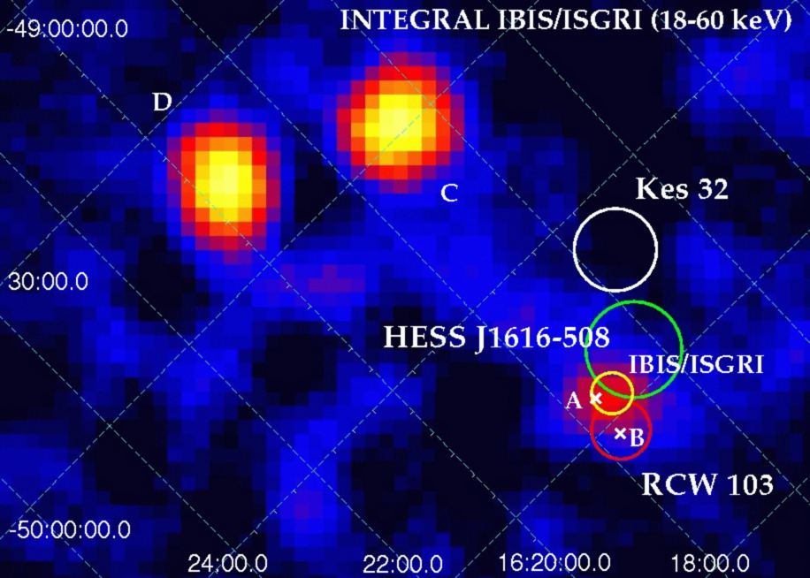 INTEGRAL/IBIS image of HESS J1616-508