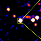 INTEGRAL image of  new X-ray nova