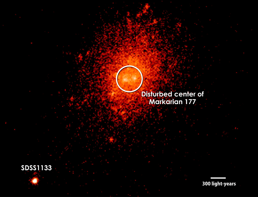 The mysterious object SDSS1133