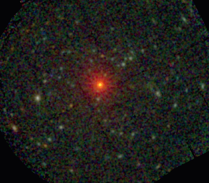 XMM Image of wobbling Neutron star