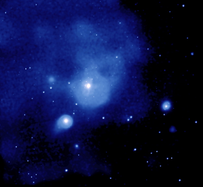 Chandra image of the Fornax Cluster