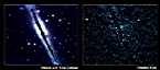 NGC891 X-ray & Optical images