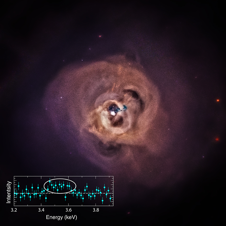 Chandra image and spectrum of the Perseus Cluster