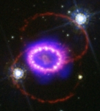 Montage of SN 1987a