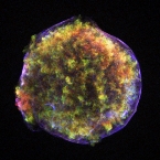 Chandra image of Tycho SNR