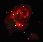 Chandra image of the Antennae