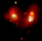 Arp 299 Chandra Image