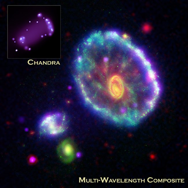 Cartwheel Galaxy composite