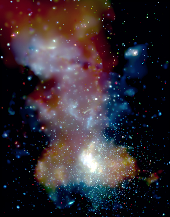 1 million second observation of the Galactic Center by Chandra