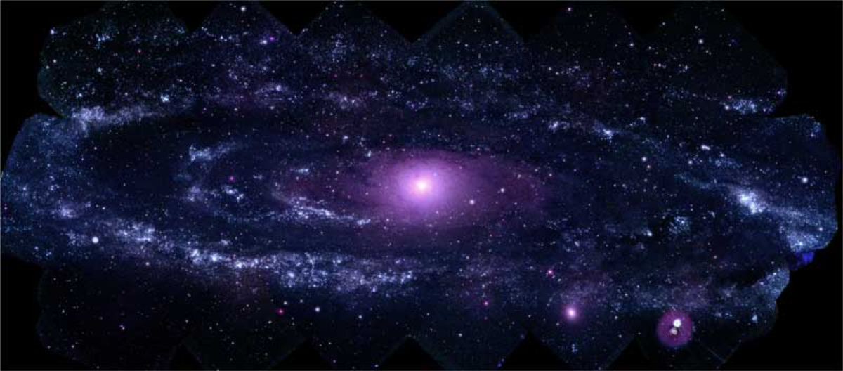 Swift uV image of M31