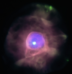 Optical and X-ray composite image of IC 4593