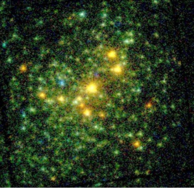 XMM color X-ray image of NGC 6231