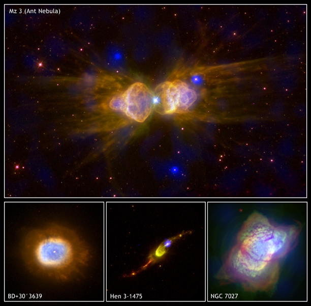 Chandra and HST images of planetary nebulae