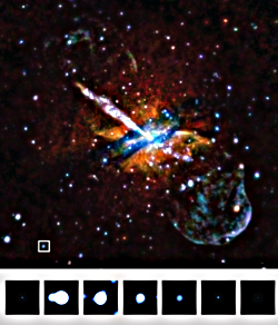 Strange flare source in Centaurus A