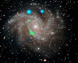 NuSTAR view of ultra-luminous X-ray sources in the Fireworks galaxy