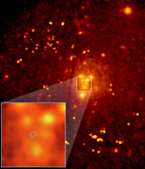 merged X-ray view of SN Ia by Swift