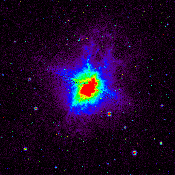H-alpha Image of M82