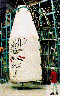 The fairing of the rocket