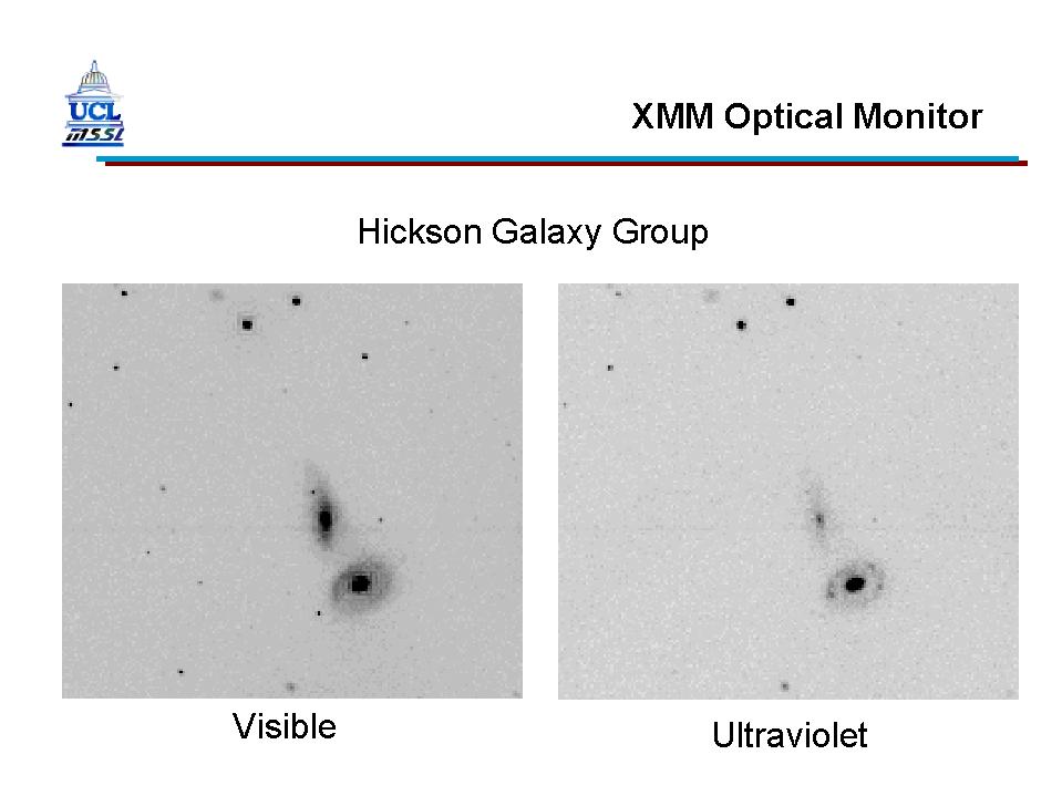 XMM-Newton OM First Light - HCG16 Zoomed