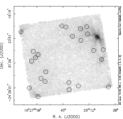 h3>

 ASCA observations of star 
formation regions and pre-main-sequence stars show the presence of 
unexpected amounts of hard X-ray emission.
Pre-main-sequence stars with low absorption columns show very hot
coronae with emission from plasma with temperatures of ~2-3 keV
(Carkner et al. 1996 ApJ 464, 286; Skinner & Yamauchi 1996 ApJ in 
press). Observations of the 
cores of star formation regions show pervasive hard X-ray emission 
that appears to originate from a number of unresolved point source that are 
obscured at lower energies (Koyama et al. 1994 PASJ 46, L125; Koyama, 
Tsuboi, & Ueno 1996 Nagoya meeting; Figure 13). Koyama et al. (1996 PASJ
submitted) have detected hard X-ray emission, including a strong
flare, from Class I protostellar sources in the R CrA molecular
cloud. Such hard X-rays are not expected during the early stages of
pre-main-sequence evolution and raise interesting questions about how 
X-ray emission and the implied magnetic fields influence the star 
formation process.
<p>
<center><img src=
