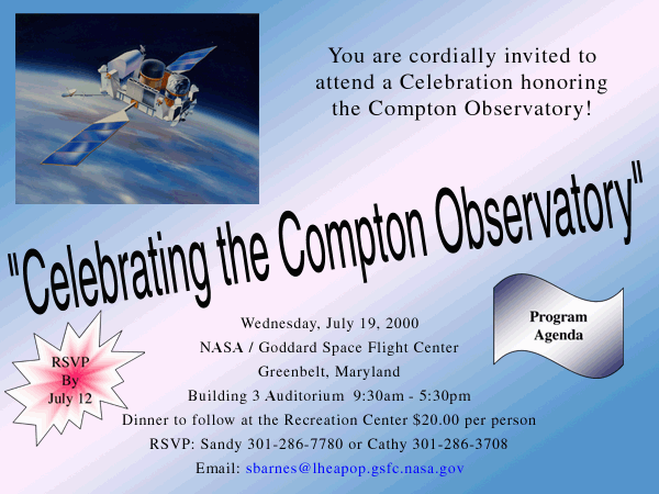 CGRO Celebration Invite