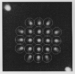 Multi pin-hole array 6.41 keV image