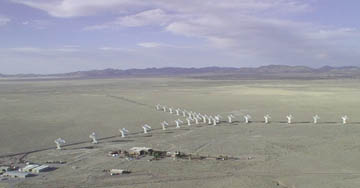 VLA Array of Telescopes in Socorro, New Mexico