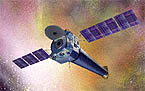 artist concept of Chandra in orbit