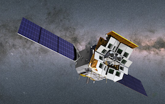 Artistic impression of Einstein Probe