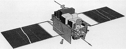 artist concept of Eureca satellite