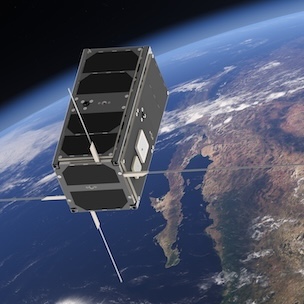 Visualisation of GRBBeta in orbit