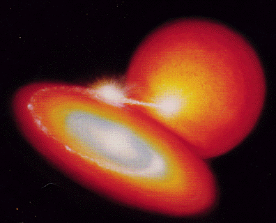 Artist's impression of a Cataclysmic Variable