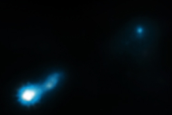 Ancient X-ray jet from an active, supermassive black hole