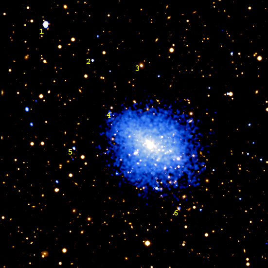 Abell 2104 - Chandra Image