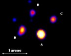Chandra Image of the Cloverleaf quasar