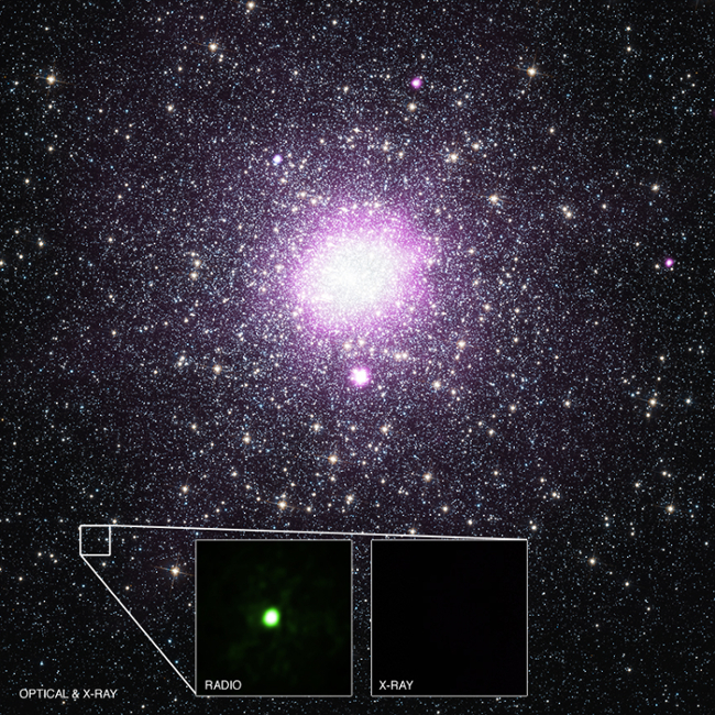 Radio and X-ray observations of an unusual, purported X-ray binary
