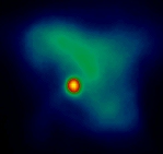 Crab Nebula in X-rays