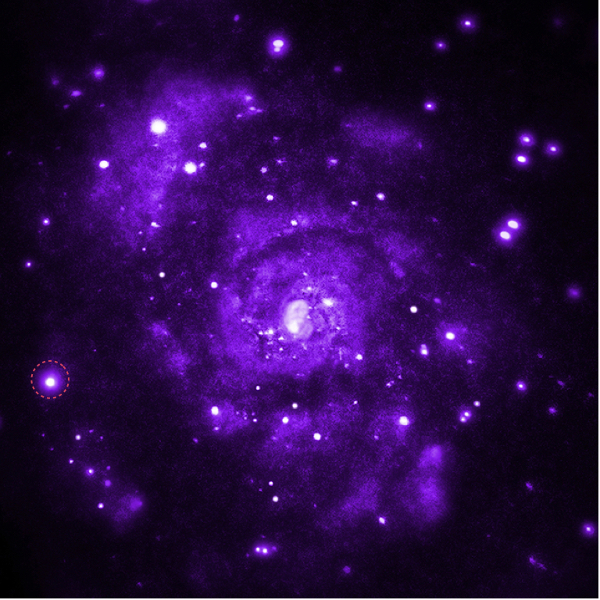 Chandra X-ray image of M51