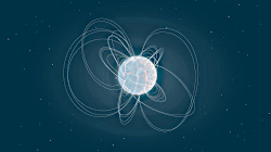 Artist illustration of a magnetar