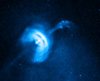 Chandra X-ray image of the Vela Pulsar