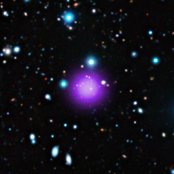 Most distant galaxy cluster identified