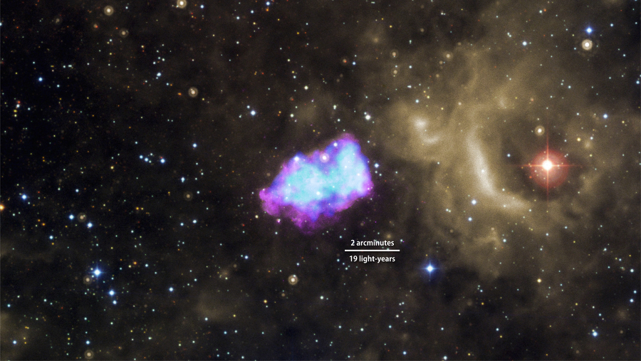 X-ray (Suzaku and Chandra) and optical image of SNR 3C397