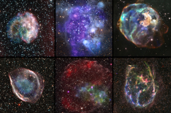 A selection of X-ray images from the Chandra and Hubble archives